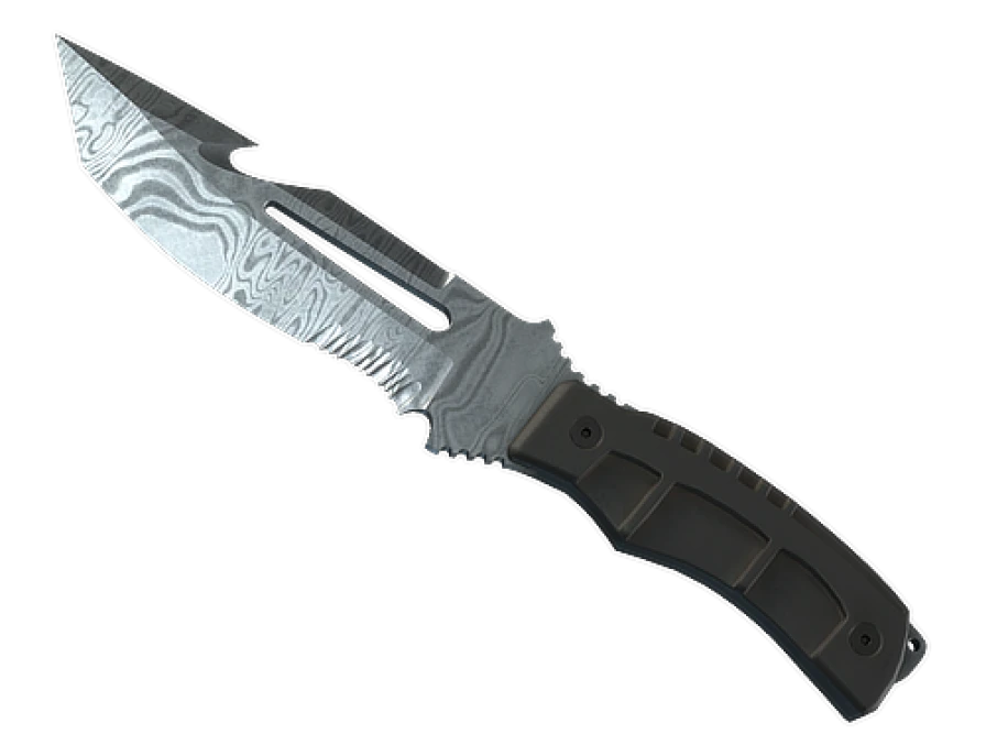 ★ StatTrak™ Survival Knife | Damascus Steel (Field-Tested)