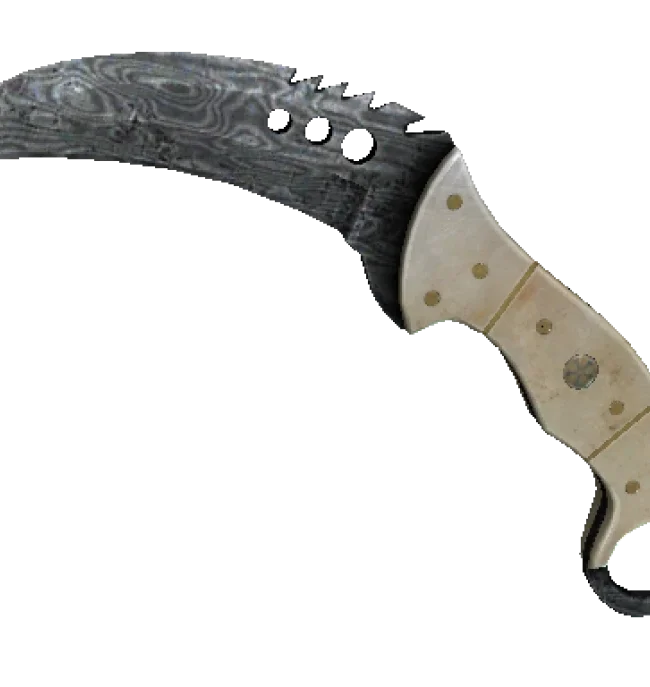 ★ StatTrak™ Talon Knife | Damascus Steel (Battle-Scarred)