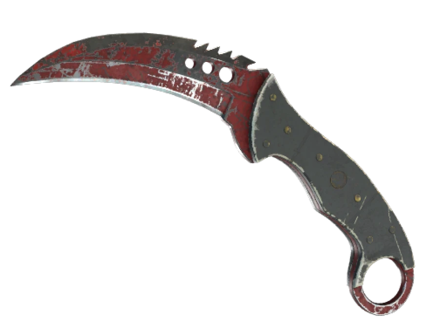 ★ Talon Knife | Crimson Web (Battle-Scarred)