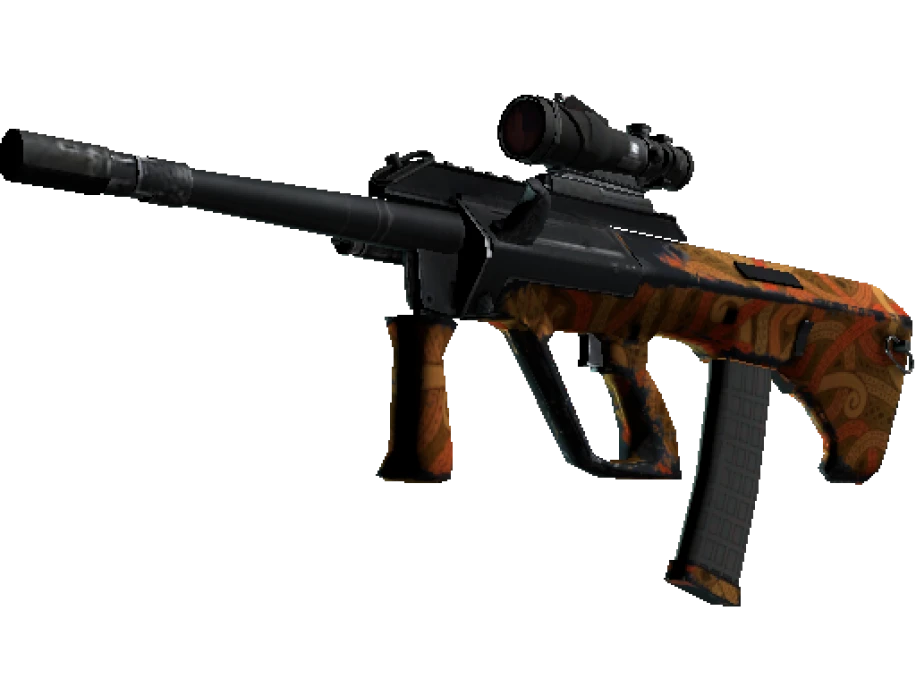 AUG | Flame Jörmungandr (Well-Worn)