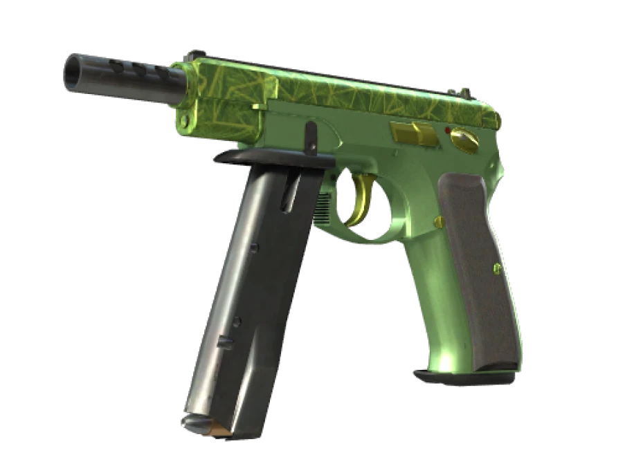 CZ75-Auto | Emerald Quartz (Minimal Wear)