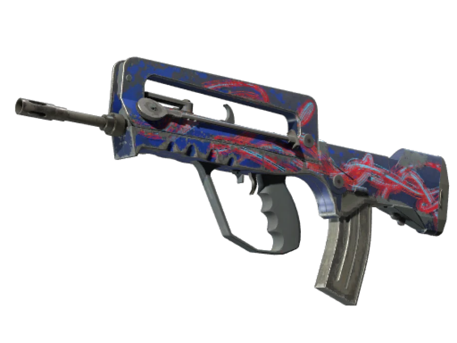 FAMAS | Afterimage (Well-Worn)