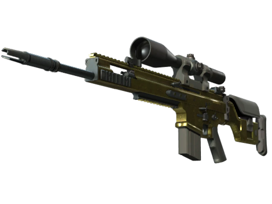SCAR-20 | Brass (Field-Tested)