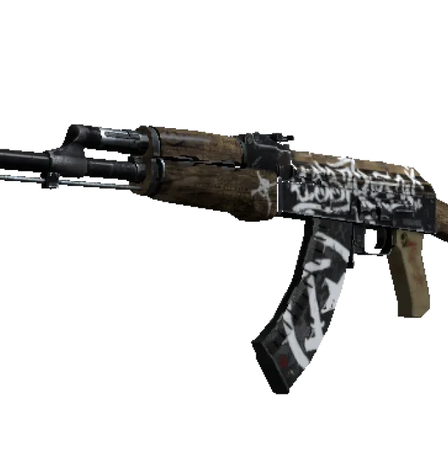 StatTrak™ AK-47 | Wasteland Rebel (Well-Worn)