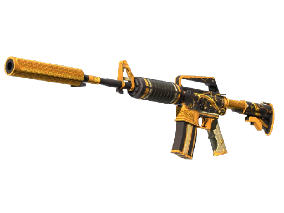 StatTrak™ M4A1-S | Golden Coil (Minimal Wear)
