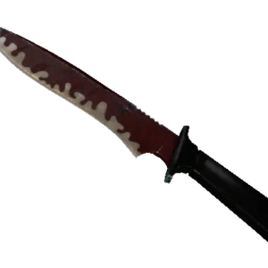 ★ Classic Knife | Crimson Web (Battle-Scarred)