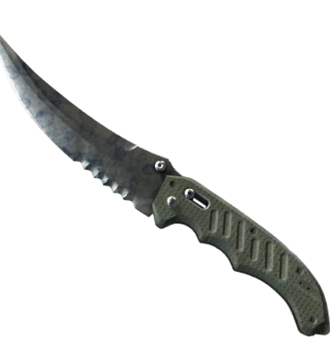 ★ Flip Knife | Stained (Well-Worn)