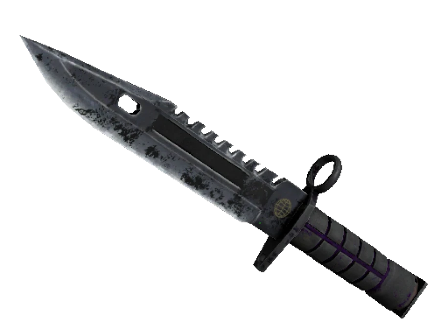 ★ M9 Bayonet | Ultraviolet (Battle-Scarred)