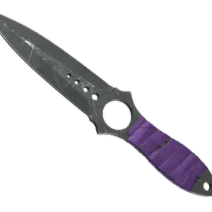 ★ Skeleton Knife | Ultraviolet (Battle-Scarred)
