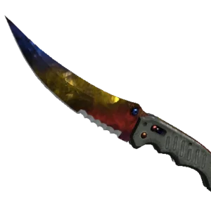 ★ StatTrak™ Flip Knife | Marble Fade (Minimal Wear)