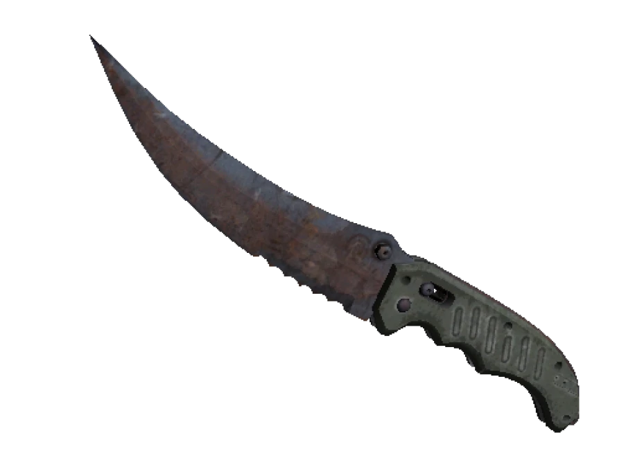 ★ StatTrak™ Flip Knife | Rust Coat (Well-Worn)