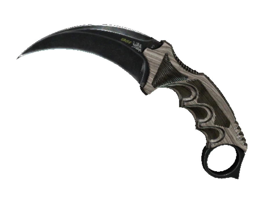 ★ StatTrak™ Karambit | Black Laminate (Field-Tested)