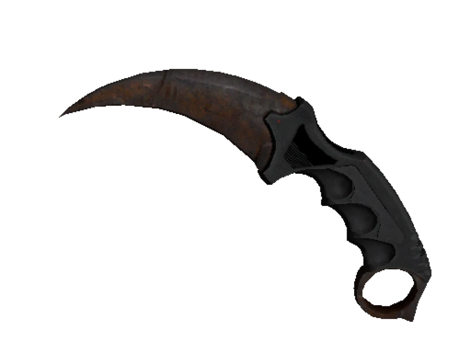 ★ StatTrak™ Karambit | Rust Coat (Battle-Scarred)