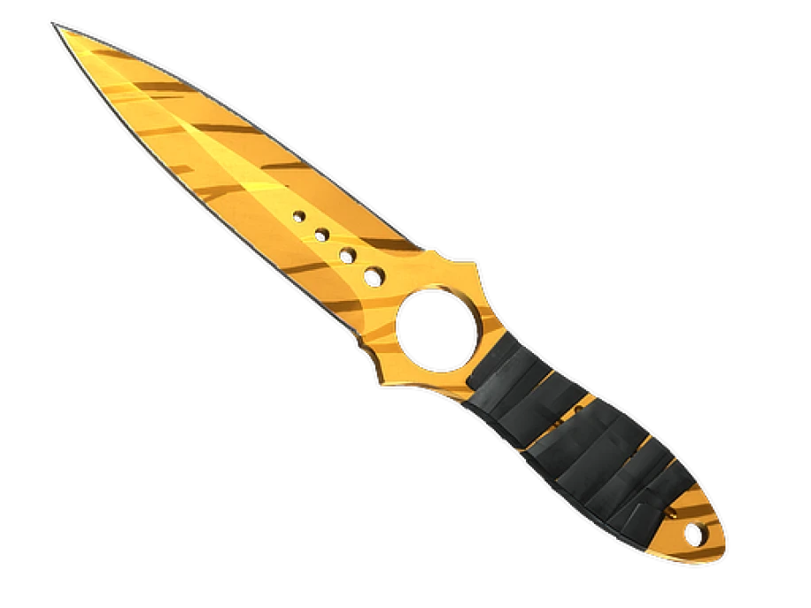 ★ StatTrak™ Skeleton Knife | Tiger Tooth (Factory New)