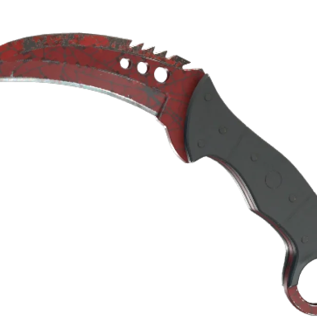 ★ Talon Knife | Crimson Web (Well-Worn)