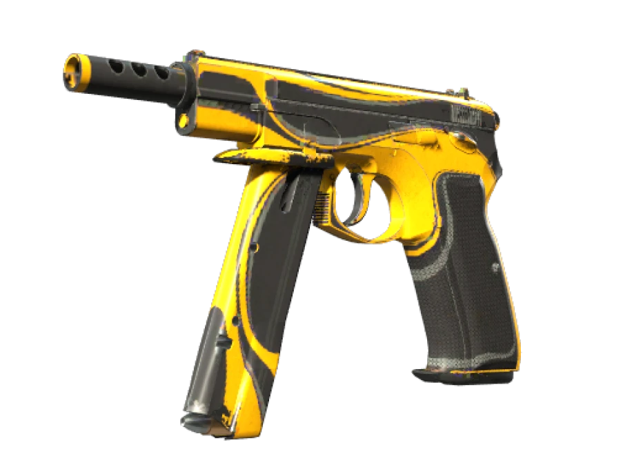 CZ75-Auto | Yellow Jacket (Field-Tested)