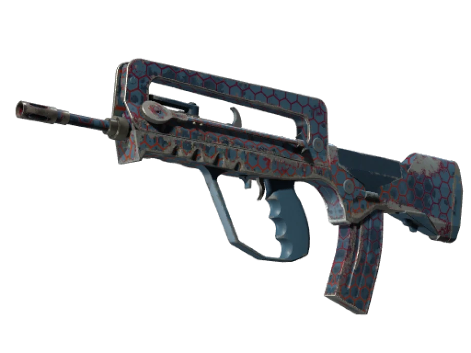 FAMAS | Hexane (Well-Worn)