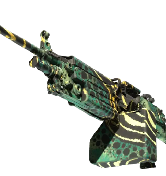 M249 | Emerald Poison Dart (Minimal Wear)