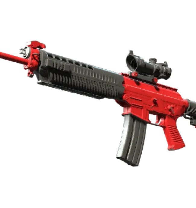 SG 553 | Candy Apple (Field-Tested)