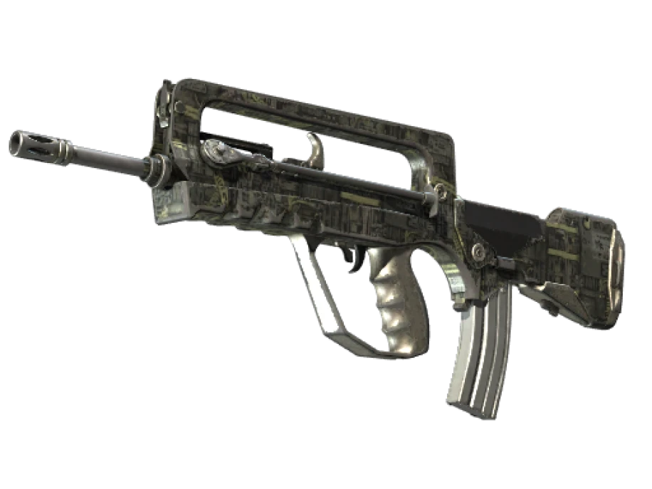 Souvenir FAMAS | Faulty Wiring (Battle-Scarred)