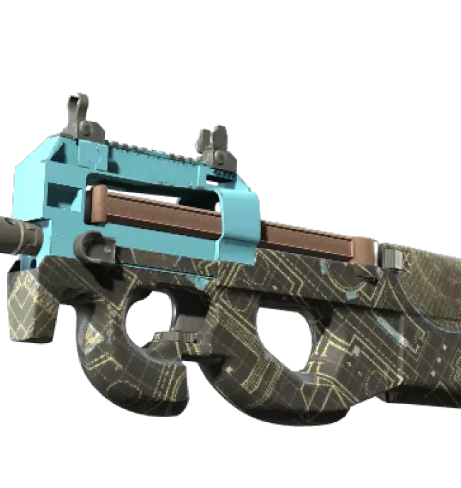 Souvenir P90 | Facility Negative (Minimal Wear)