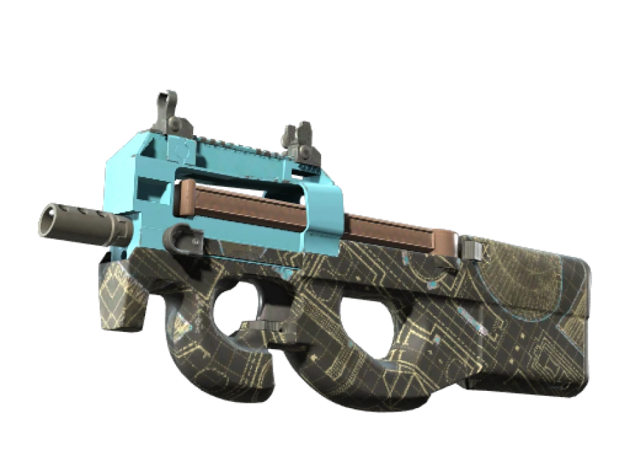 Souvenir P90 | Facility Negative (Minimal Wear)
