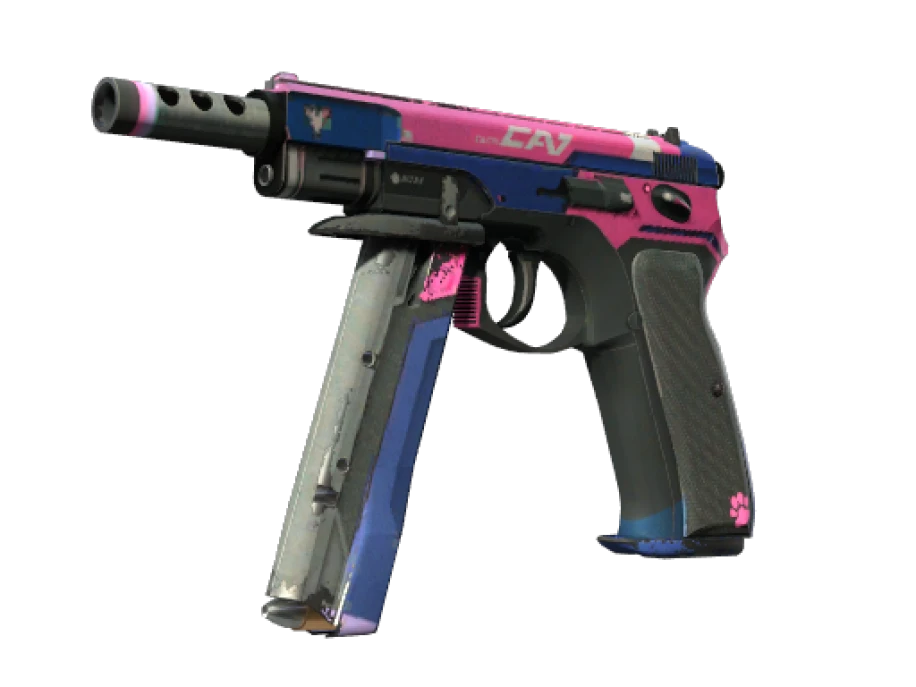 StatTrak™ CZ75-Auto | Tacticat (Well-Worn)
