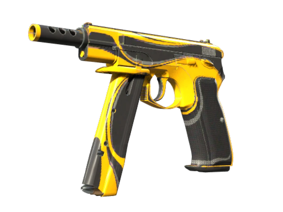 StatTrak™ CZ75-Auto | Yellow Jacket (Minimal Wear)