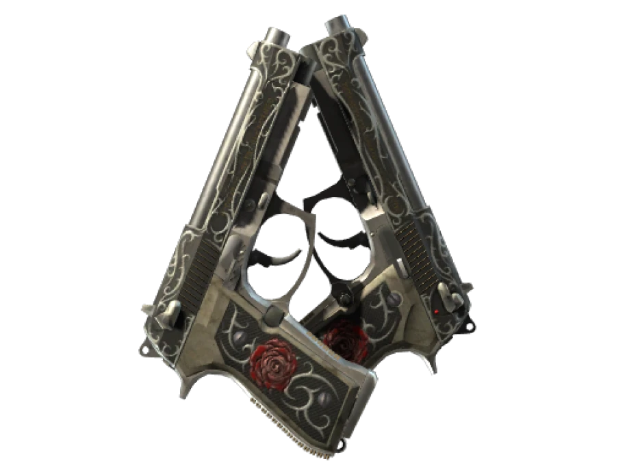 StatTrak™ Dual Berettas | Balance (Battle-Scarred)