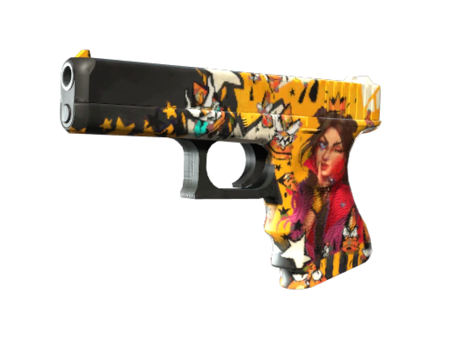 StatTrak™ Glock-18 | Bullet Queen (Factory New)