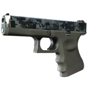 StatTrak™ Glock-18 | Steel Disruption (Field-Tested)