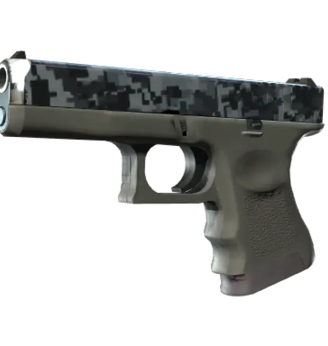 StatTrak™ Glock-18 | Steel Disruption (Field-Tested)