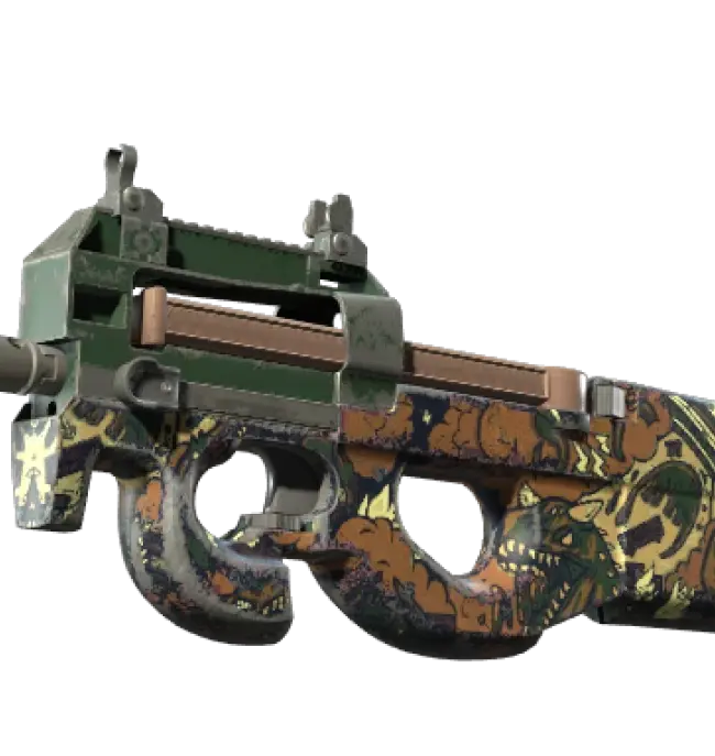 StatTrak™ P90 | Cocoa Rampage (Well-Worn)