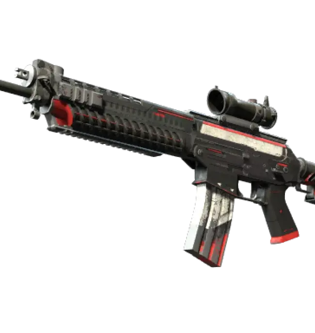 StatTrak™ SG 553 | Cyrex (Battle-Scarred)