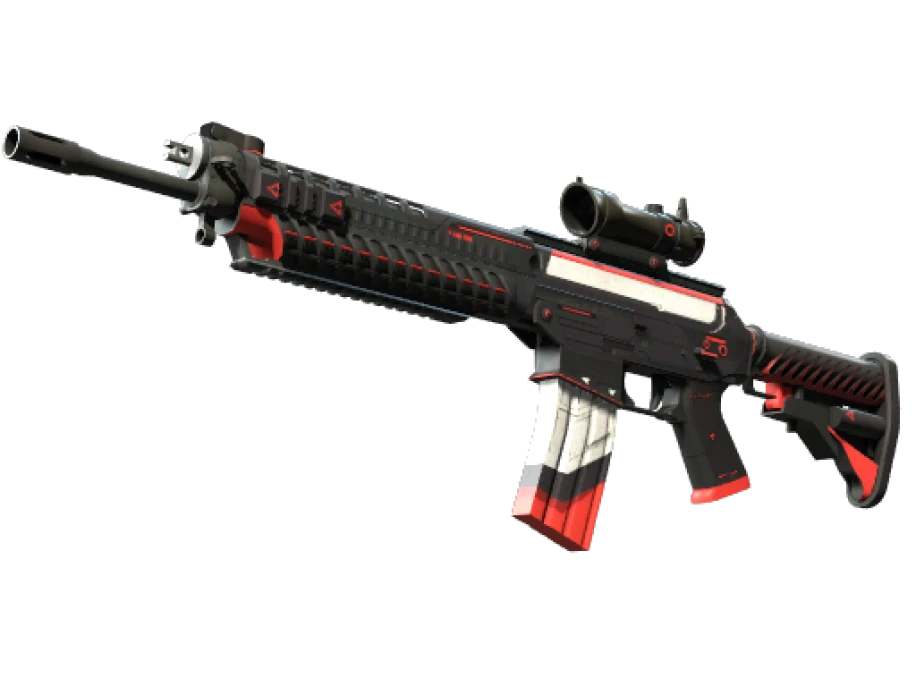 StatTrak™ SG 553 | Cyrex (Minimal Wear)