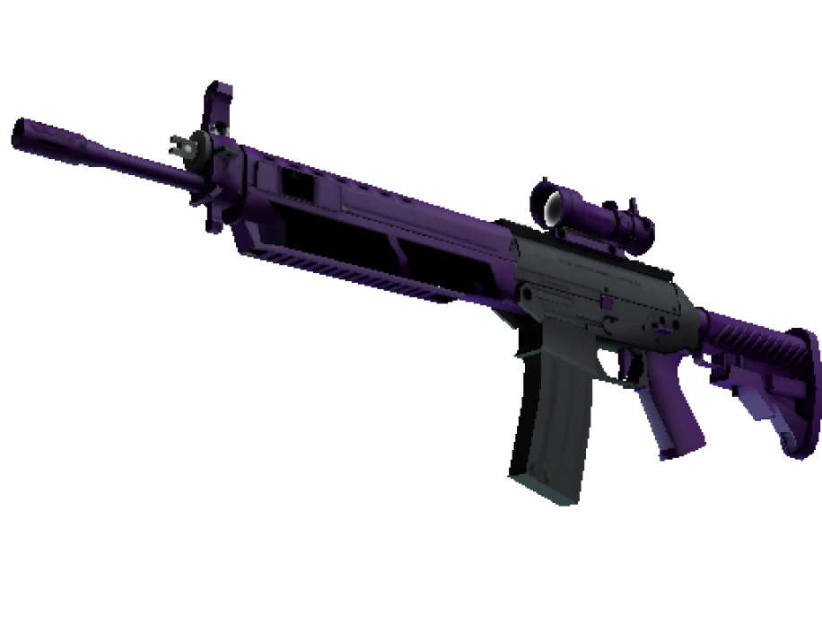 StatTrak™ SG 553 | Ultraviolet (Factory New)