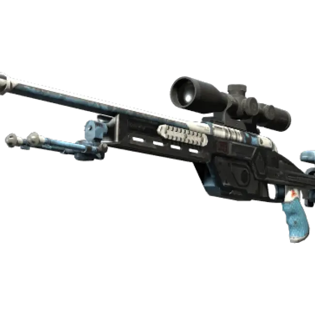StatTrak™ SSG 08 | Ghost Crusader (Well-Worn)