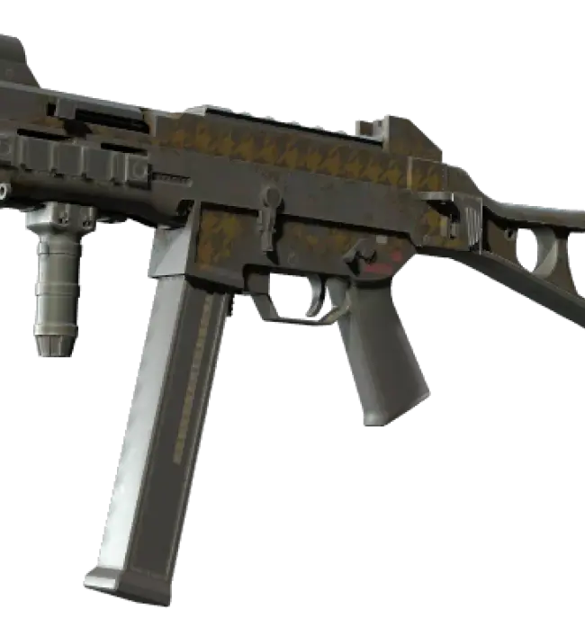 UMP-45 | Houndstooth (Battle-Scarred)