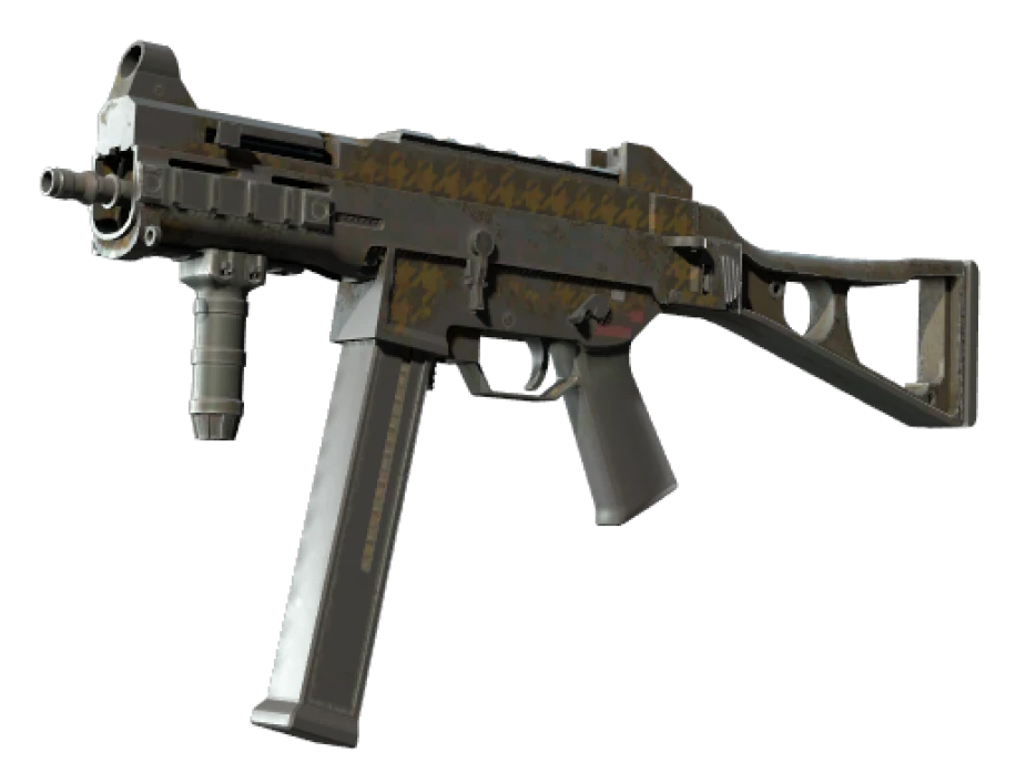 UMP-45 | Houndstooth (Battle-Scarred)
