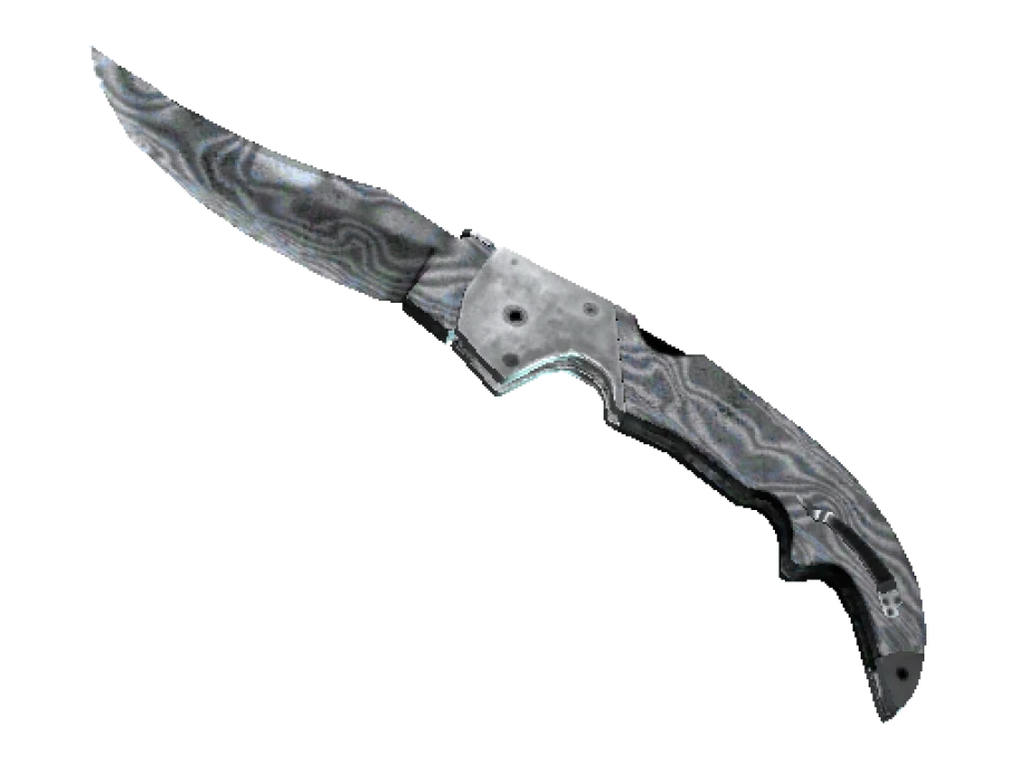 ★ Falchion Knife | Damascus Steel (Battle-Scarred)