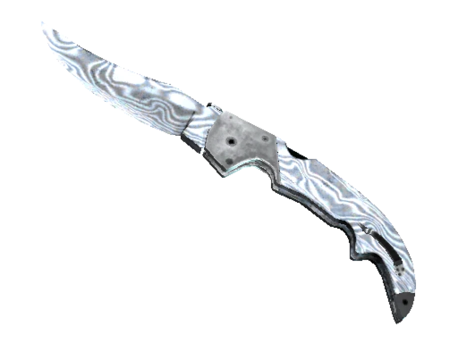 ★ Falchion Knife | Damascus Steel (Well-Worn)