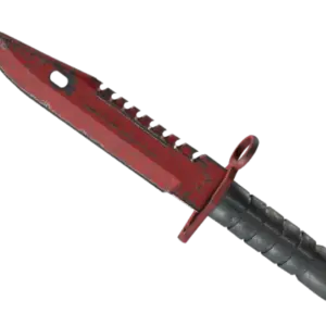 ★ M9 Bayonet | Crimson Web (Well-Worn)