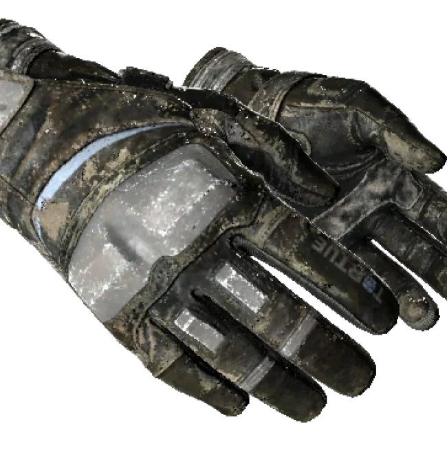 ★ Moto Gloves | Smoke Out (Battle-Scarred)