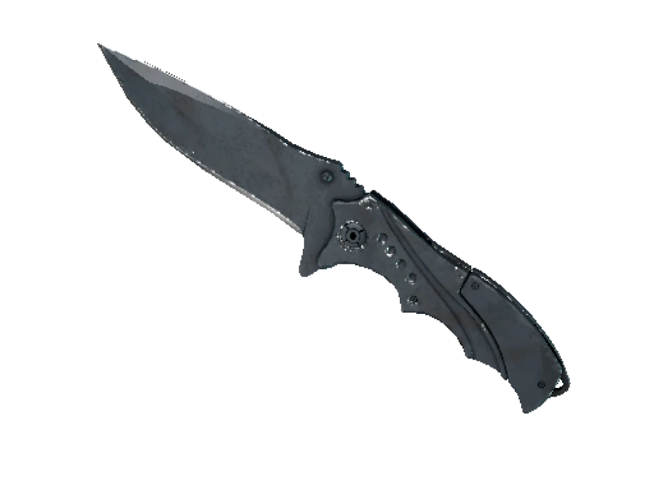 ★ Nomad Knife | Night Stripe (Well-Worn)