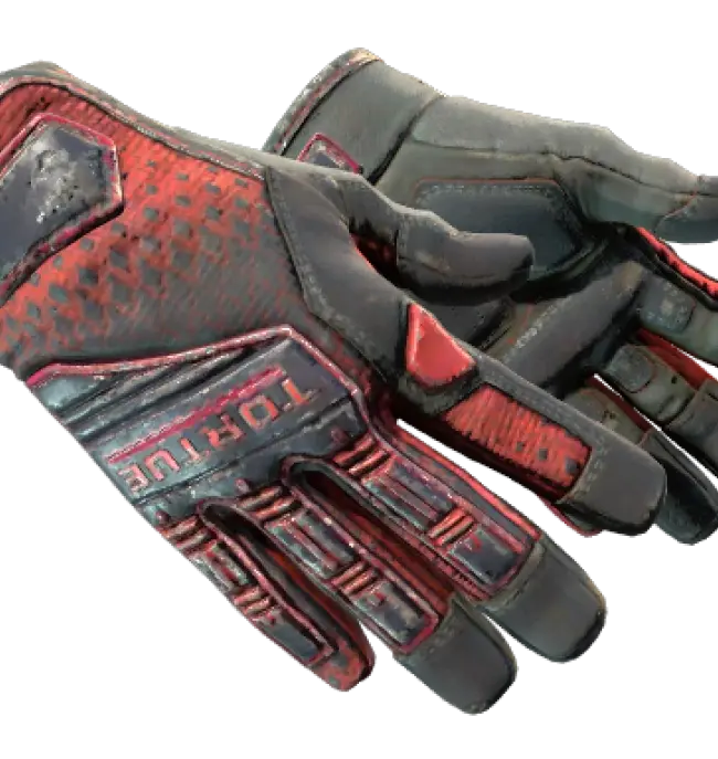 ★ Specialist Gloves | Crimson Kimono (Battle-Scarred)