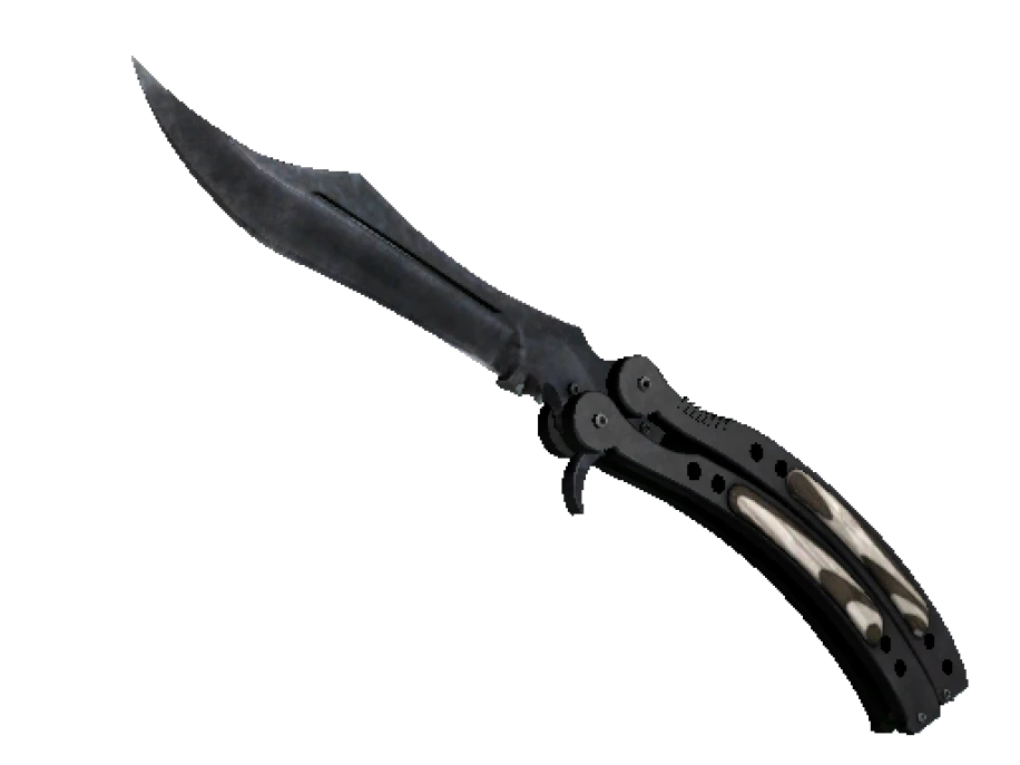 ★ StatTrak™ Butterfly Knife | Black Laminate (Factory New)