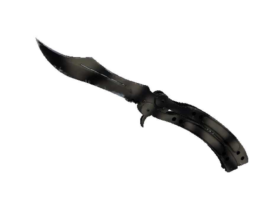 ★ StatTrak™ Butterfly Knife | Scorched (Well-Worn)