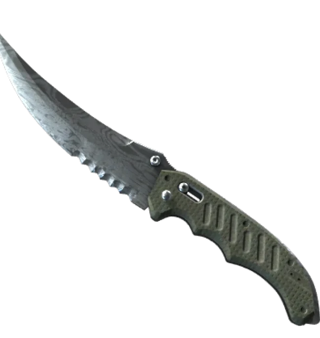 ★ StatTrak™ Flip Knife | Damascus Steel (Minimal Wear)
