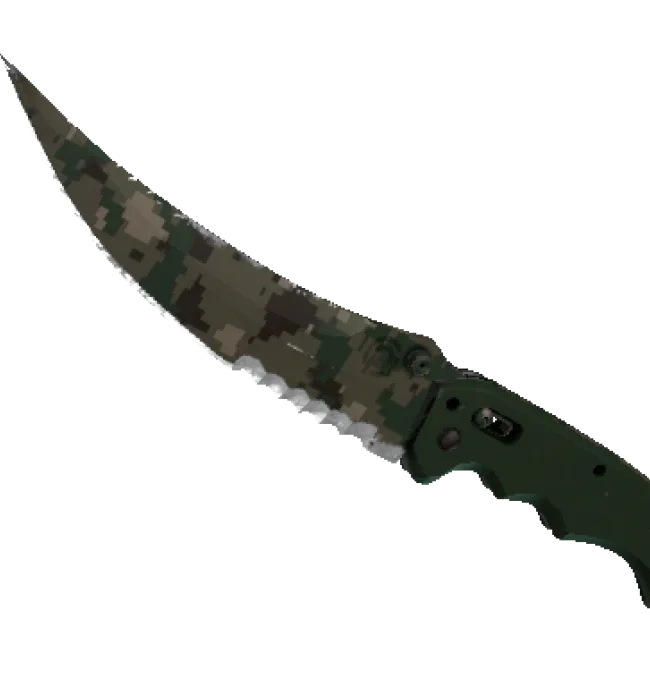 ★ StatTrak™ Flip Knife | Forest DDPAT (Well-Worn)
