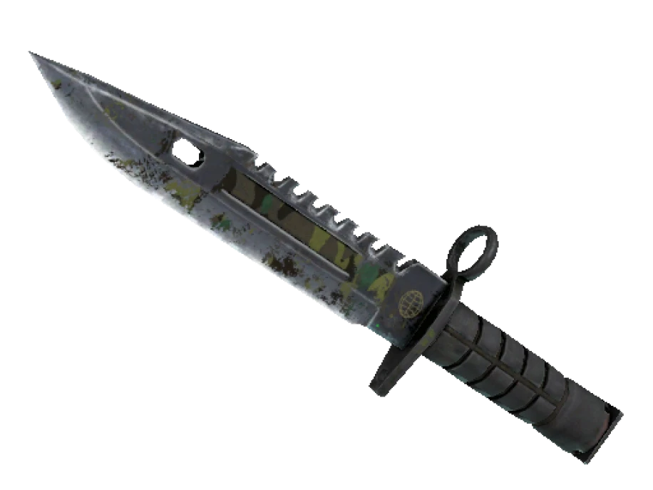 ★ StatTrak™ M9 Bayonet | Boreal Forest (Battle-Scarred)